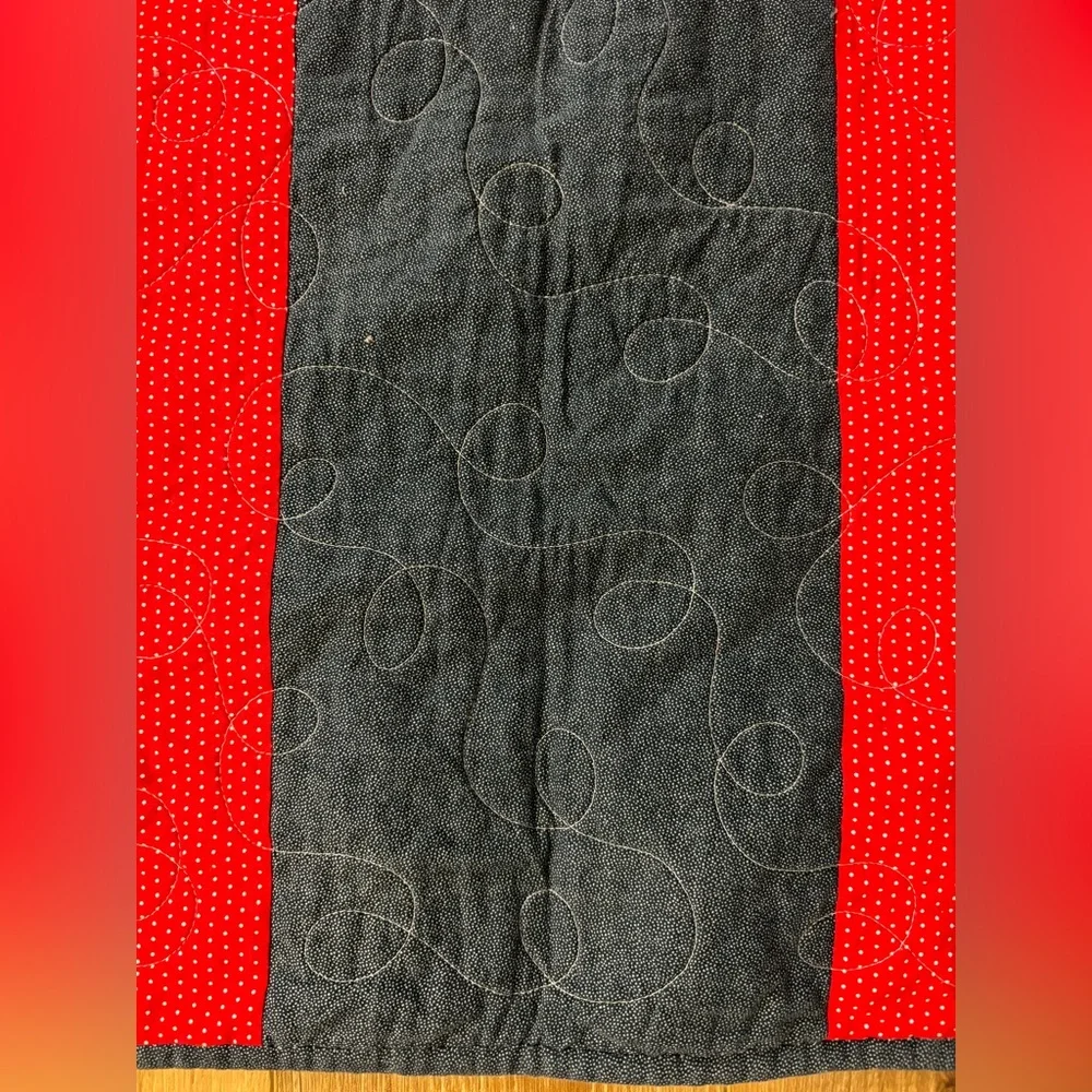 Handmade patchwork quilt - Picture 6 of 6